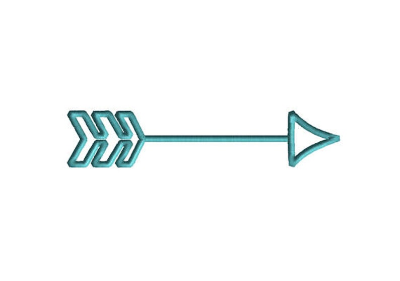 Single arrow embroidery design arrow embroidery design aztec  etsy Single arrow embroidery design arrow embroidery design aztec  etsy