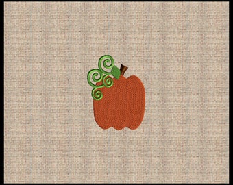 Pumpkin Embroidery Design Mini Pumpkin Embroidery Design Fall Embroidery Design Thanksgiving Embroidery Design 6 sizes