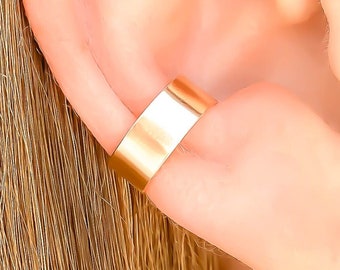 Gold Ear Cuff, Non Pierce Ear Cuff, 14K Gold Filled Ear Cuff, Minimalist Ear Cuff, Gold Ear Wrap, Gold Filled Ear Cuff