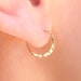 see more listings in the Eyelet Hoop Earrings section