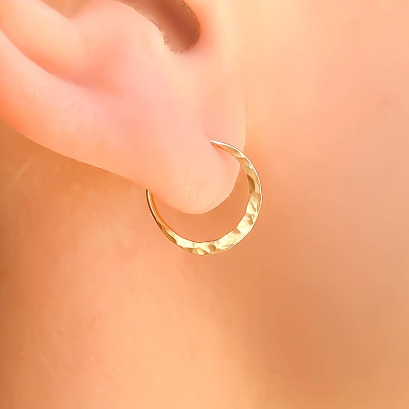 14K GOLD EARRINGS 1.84G / GOLD
