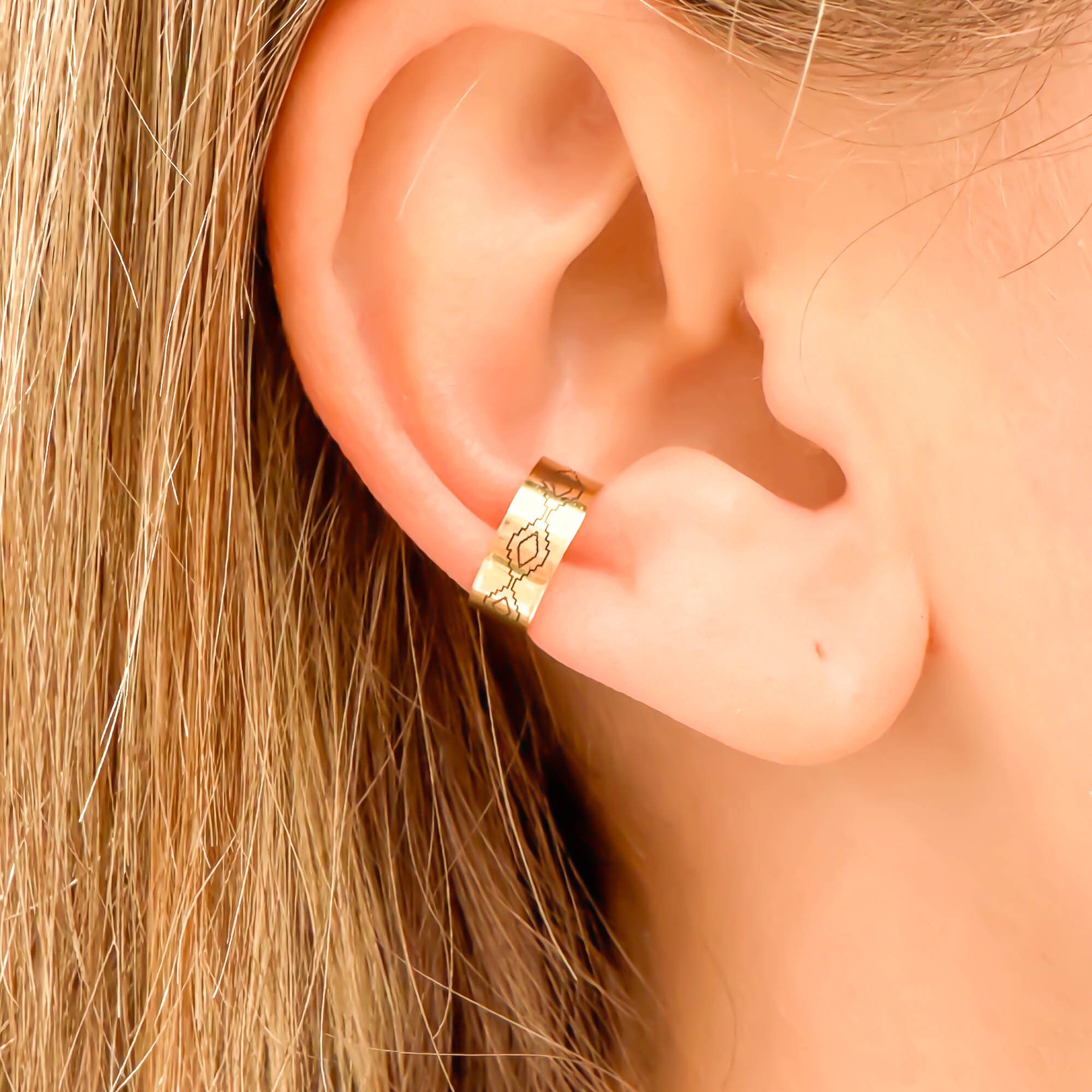 Non Pierced Ear Cuff 14K Gold Filled OR Sterling Silver 