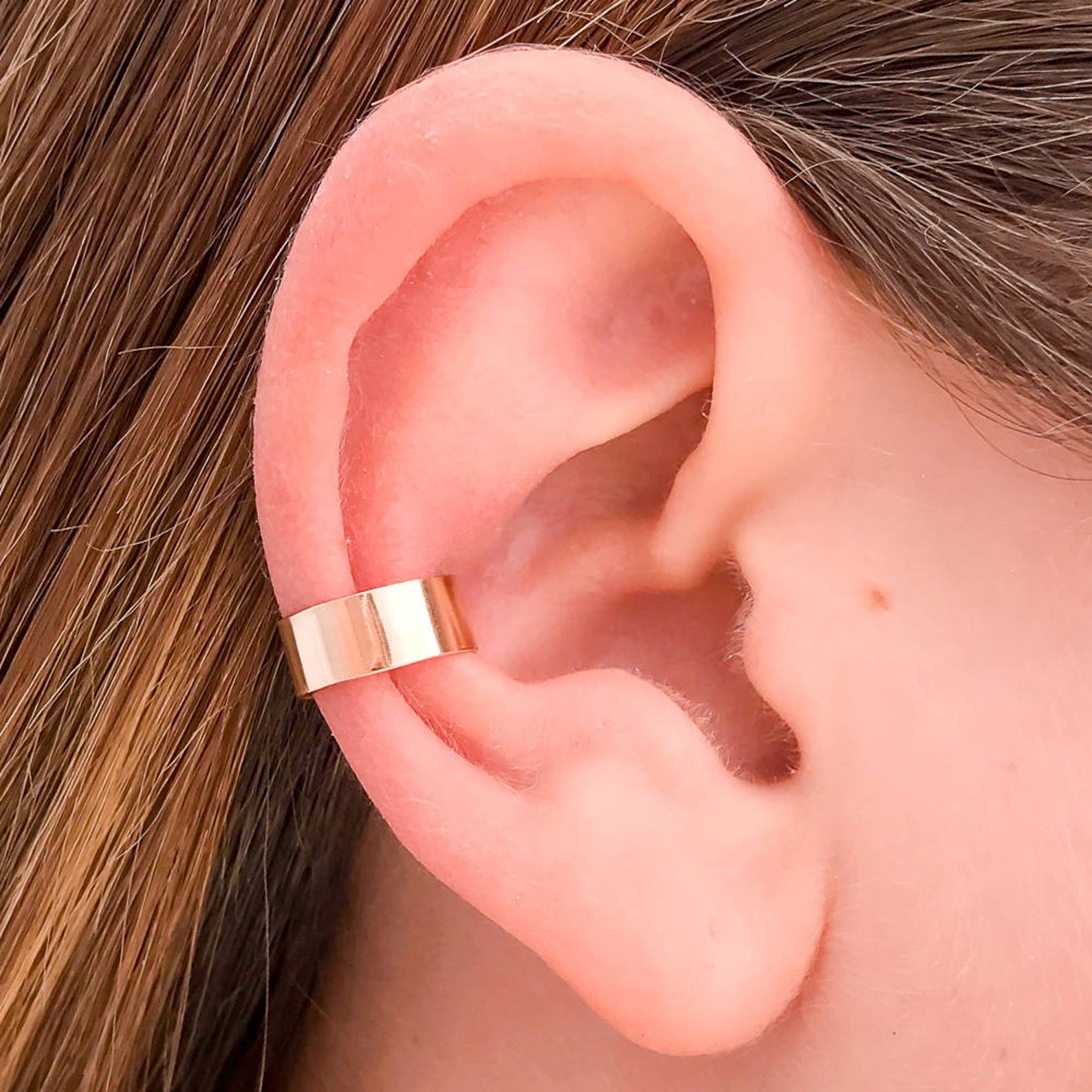 Gold Ear Cuff Non Pierce Ear Cuff 14K Gold Filled Ear Cuff Etsy