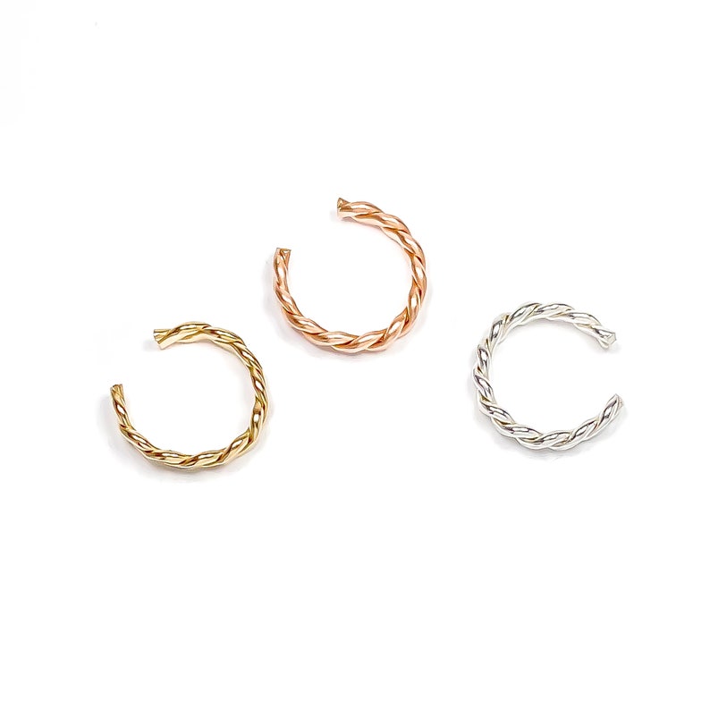 Silver Ear Cuff Silver Ear Wrap Non Pierce Ear Cuff Etsy