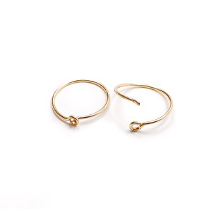 Small Gold Hoops, Tiny 14K Gold Filled Hoop Earrings, Gold Huggie ...