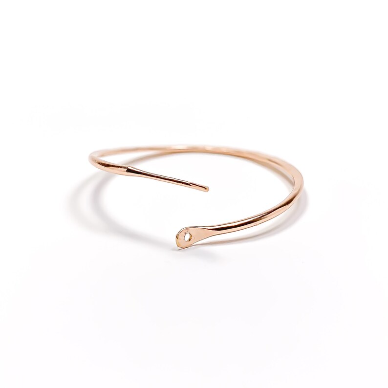 Wire Hoops Hammered Hoops Hoop Earrings Minimalist Hoop Earrings Rose Gold Earrings Rose Gold Filled Hoops Minimalist Earrings