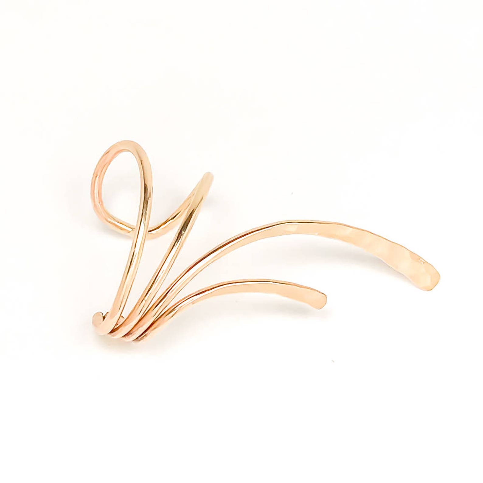 Gold Ear Cuff Climbing Ear Cuff Gold Filled Ear Wrap No Etsy