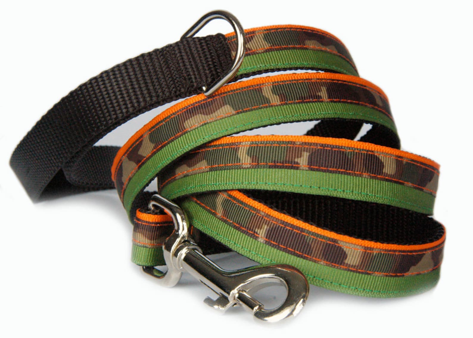 Camouflage Dog Leash Houndstooth Ribbon Pet Leash Pink Dog Etsy