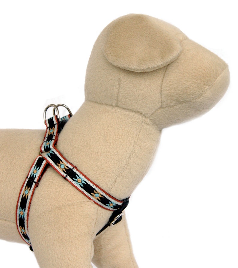 Dog Harness Dog Leash Designer Dog Harness Southwest Tribal Etsy