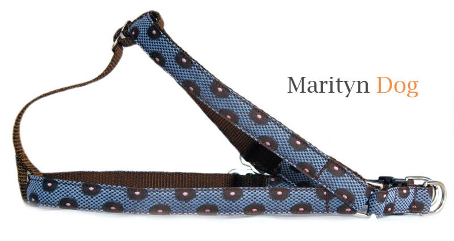 Blue Boy Dog Harness Step in Dog Harness for Small Dogs to Etsy