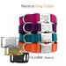 Personalized dog collar Laser engraved pet id tag silver gold metal buckle black plastic buckle solid colorful Personalized gift Dog lover 