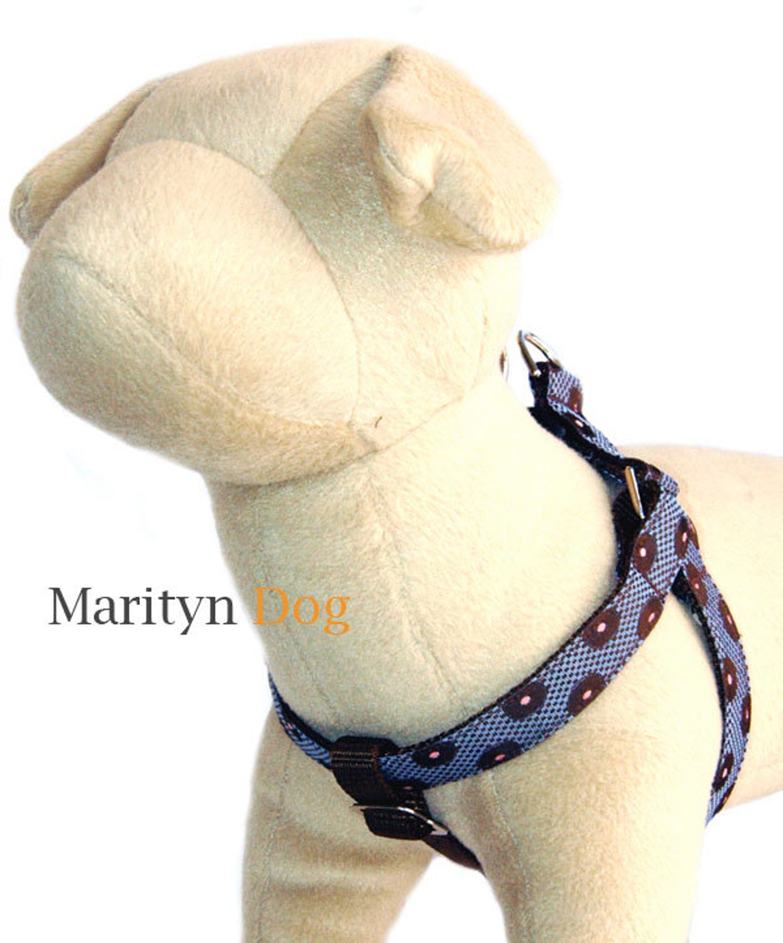Blue Boy Dog Harness Step in Dog Harness for Small Dogs to Etsy