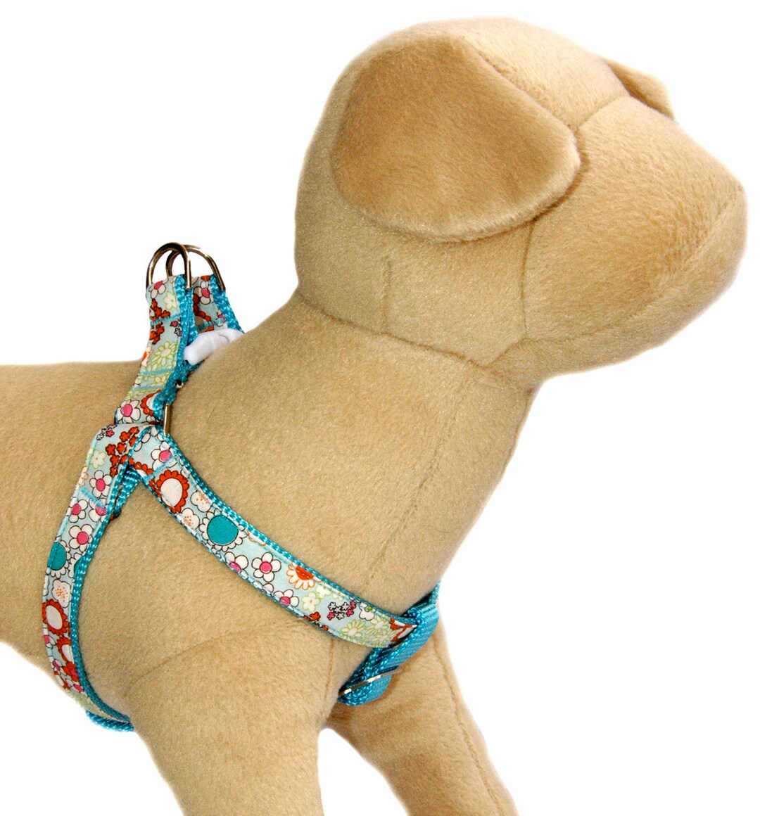 Turquoise Dog Harness Dog Leash for Small Dogs to Large Dogs Cute