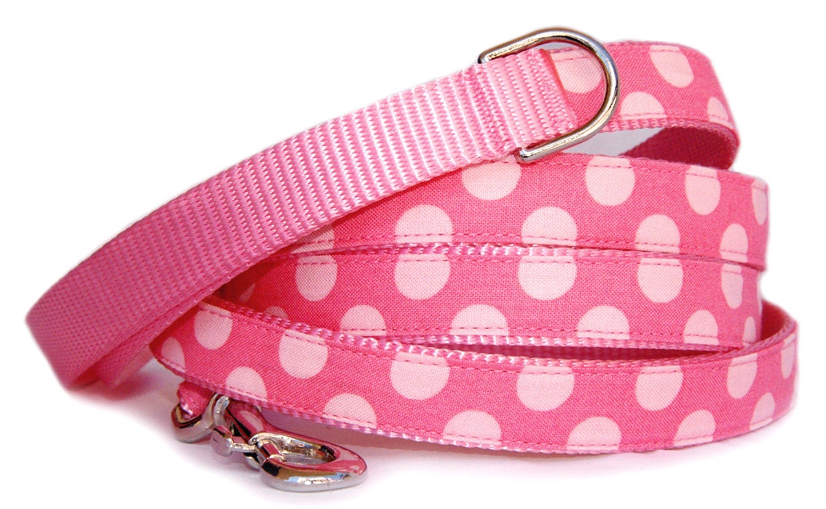 Pink Dog Harness Cute Polka Dots Step in Dog Harness for Puppy Etsy