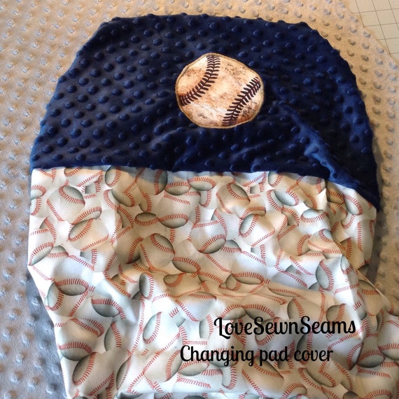 baseball changing pad cover