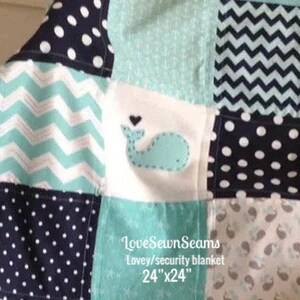 MADE to ORDER/Nautical Baby quilt/HANDMADE/Modern baby Quilt/Crib Bedding image 8