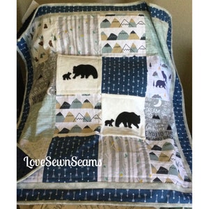 Walddecke/Bärenbabydecke/Bärenbabydecke/Bergdecke