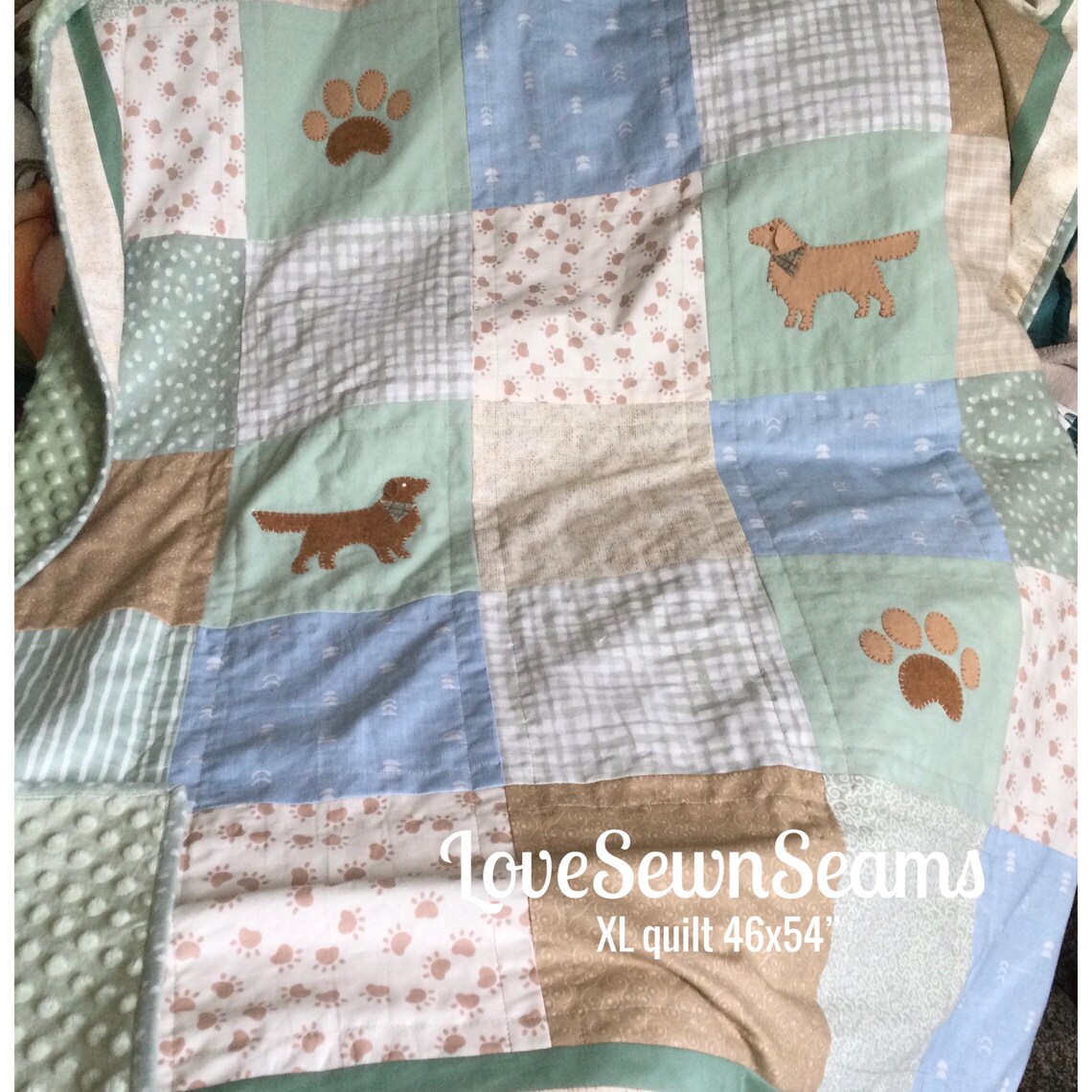 Golden Retriever Joy Quilted Valance NCU0DDK839