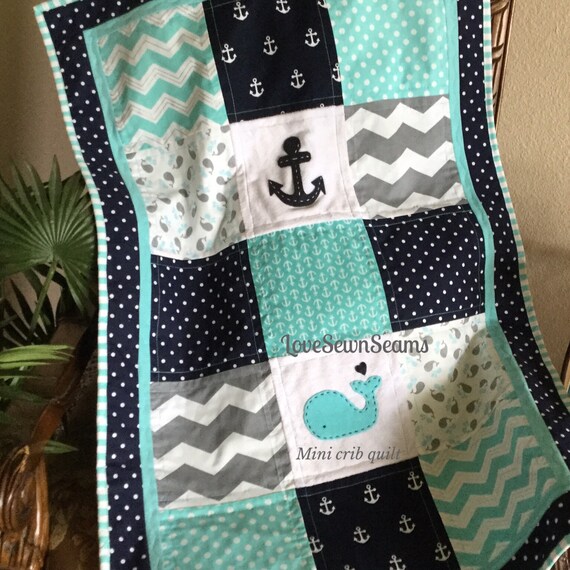 mini crib quilt