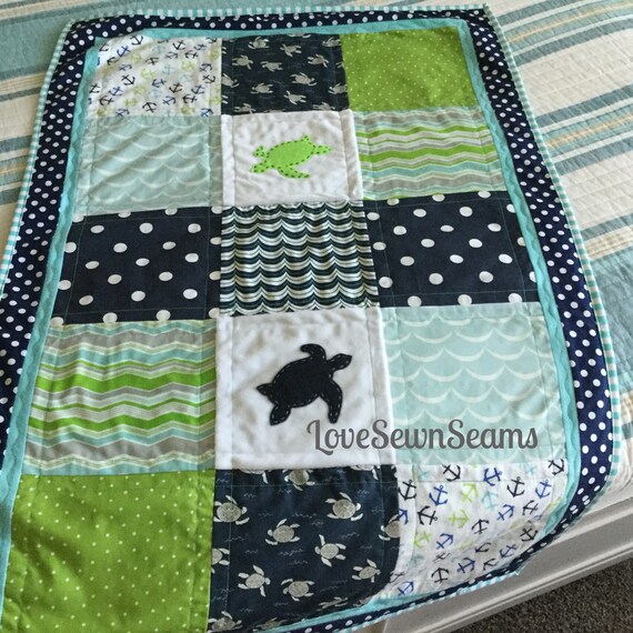 sea turtle nursery bedding