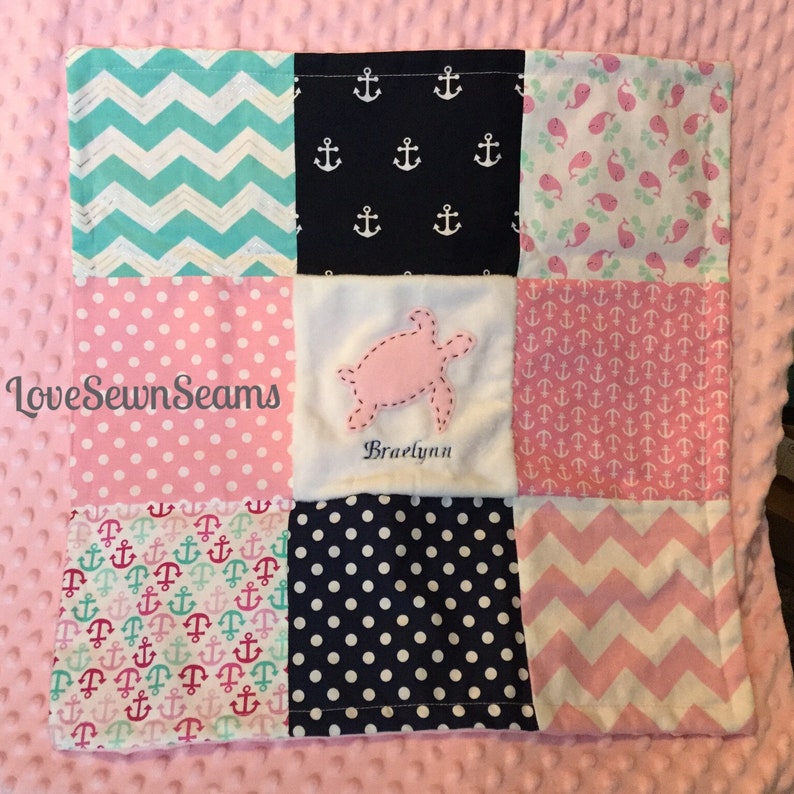 Coastal Quilt Crib Skirt Bumpers/set or Etsy