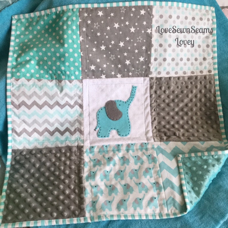 Elephant quilt/Elephant baby quilt/Elephant blanket/handmade Etsy