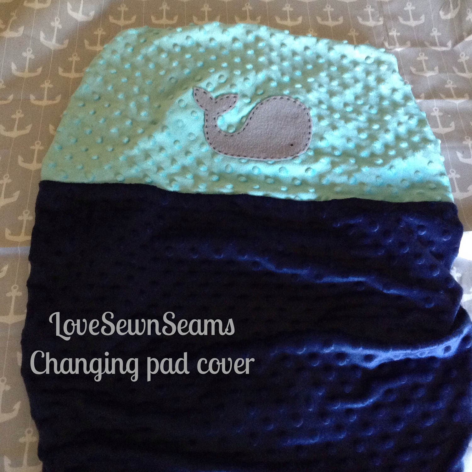standard changing table pad size