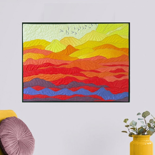 Fabric Wall Art Etsy