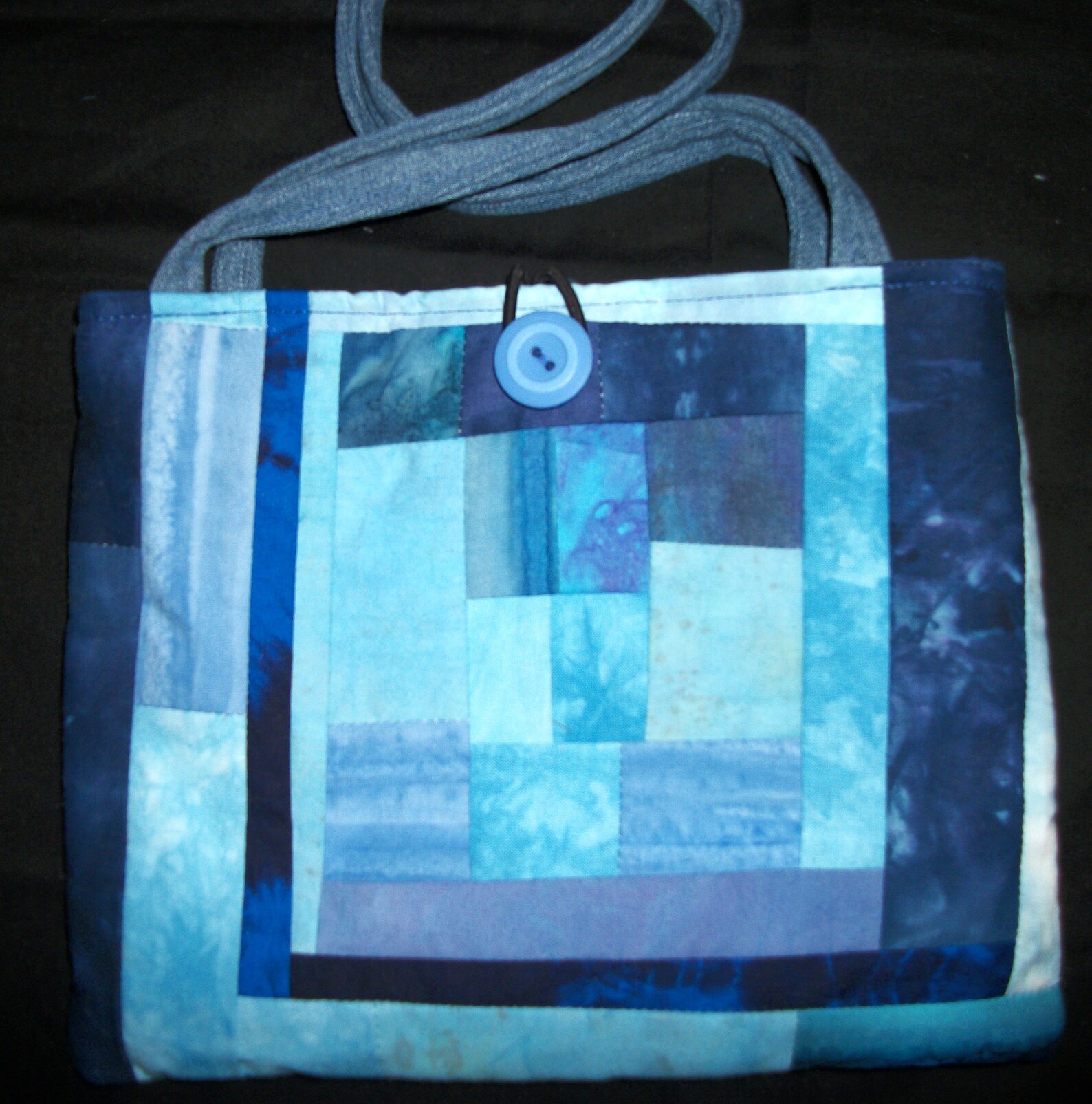 bolso acolchado tela