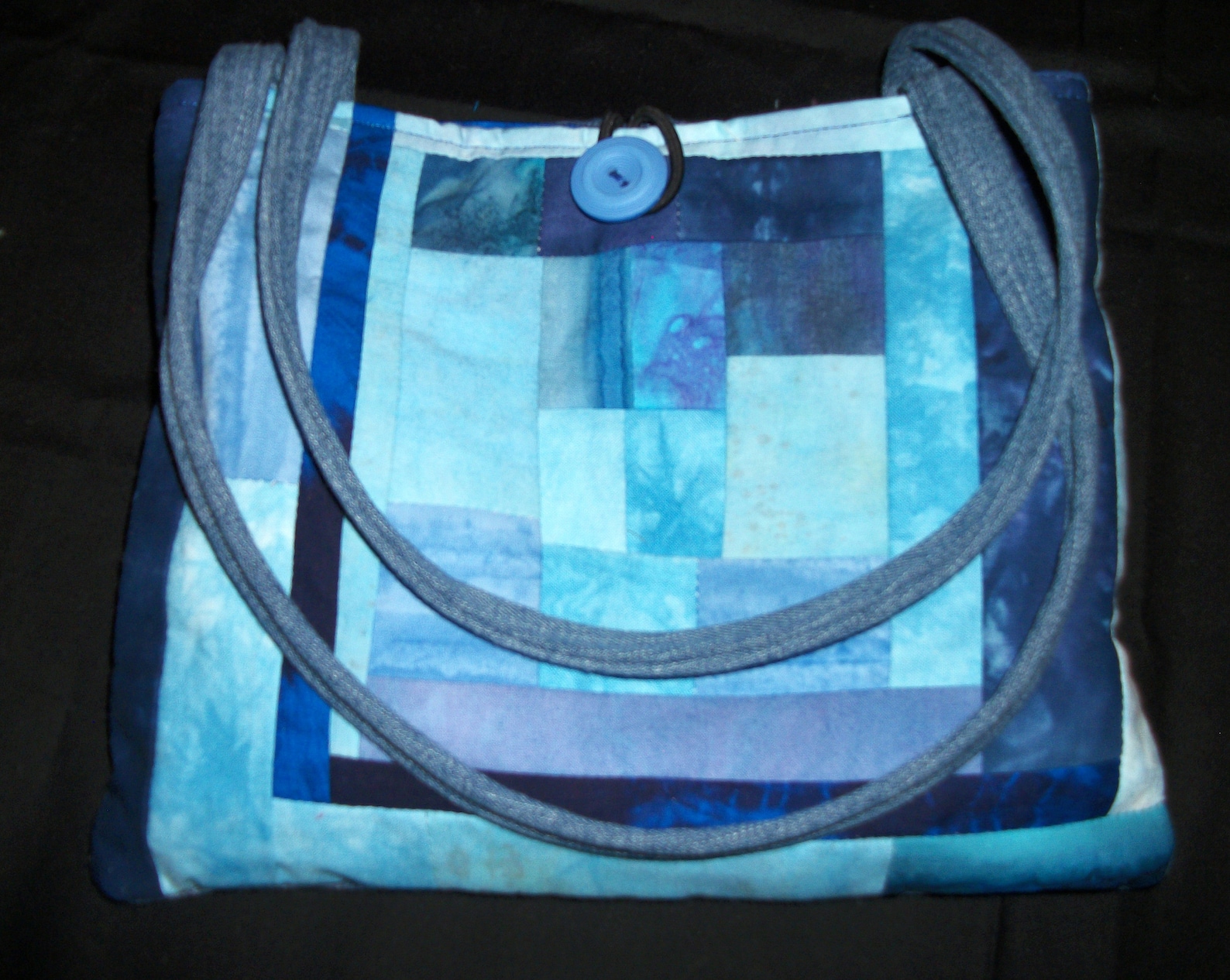 bolso acolchado tela