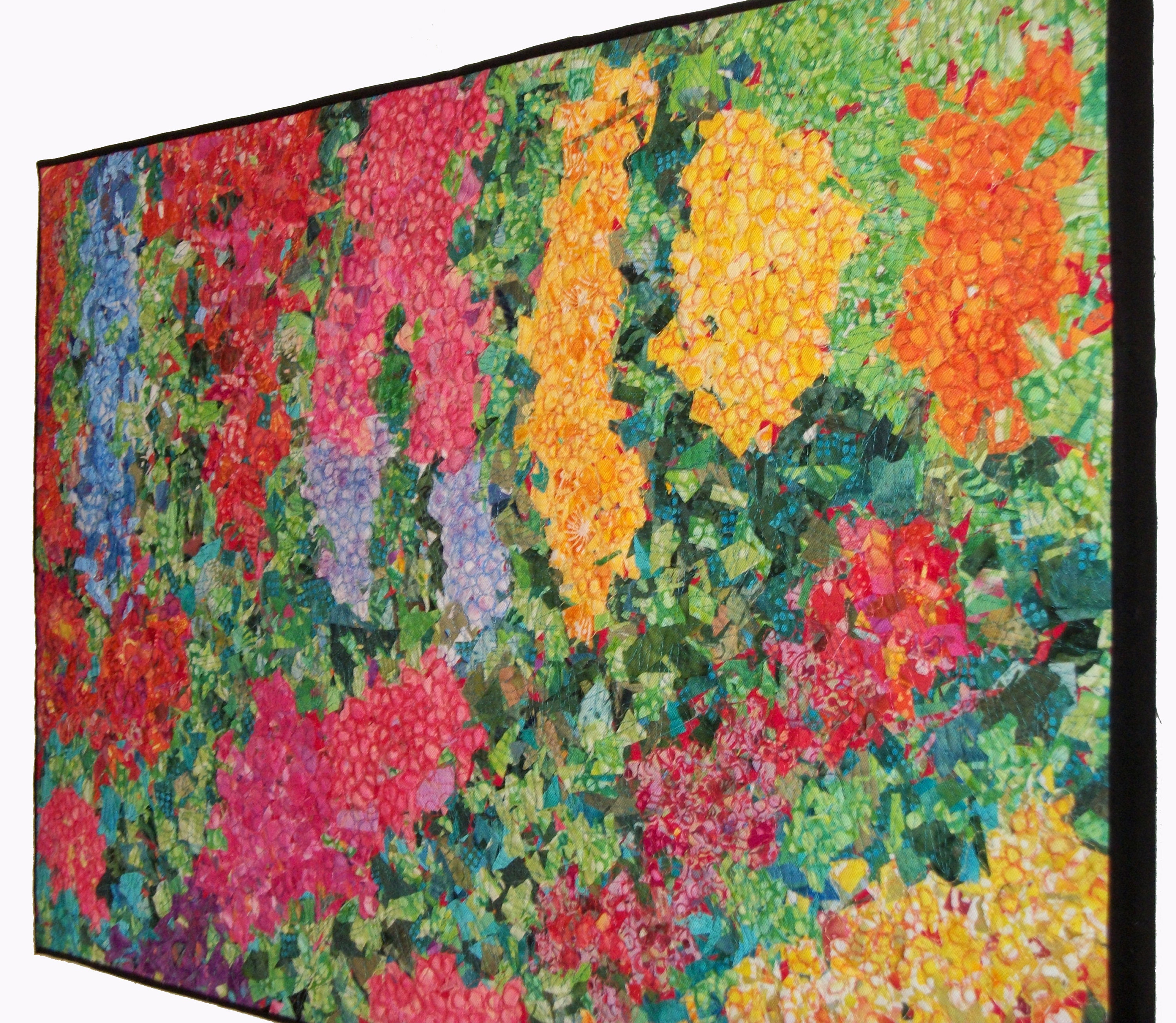 Confetti Garden Fiber Wall Art. 24x36. Fibre Wall Art. Textile Etsy
