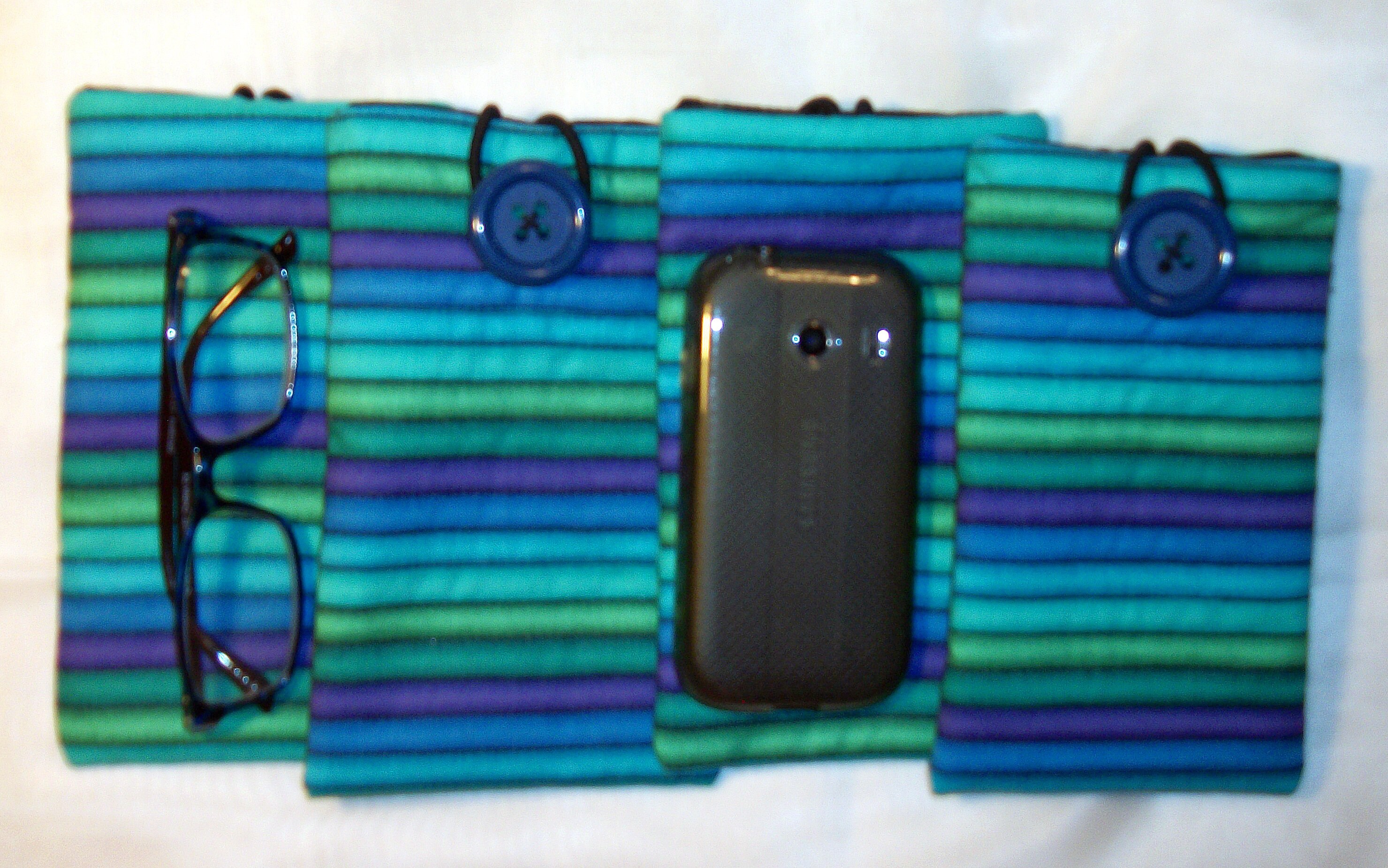 Quilted Eyeglasses Case. Cell Phone Sleeve. Sunglasses Pouch. Etsy