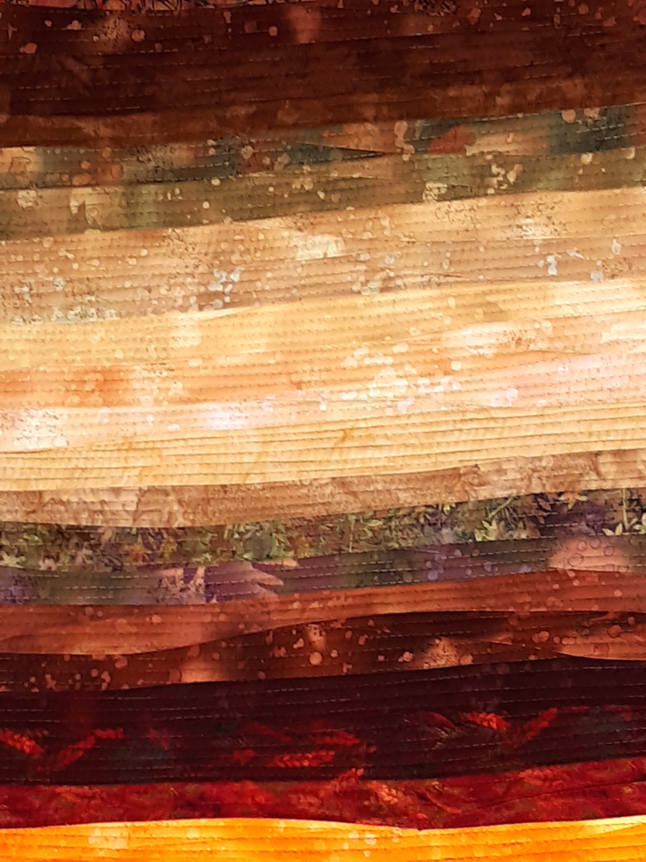 Otoño 24x48 pulgadas Paisaje Fibra Arte de pared. Arte moderno | Etsy