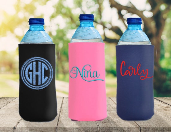 Water Bottle Cooler Sleeve, Custom Water Bottle Sleeve