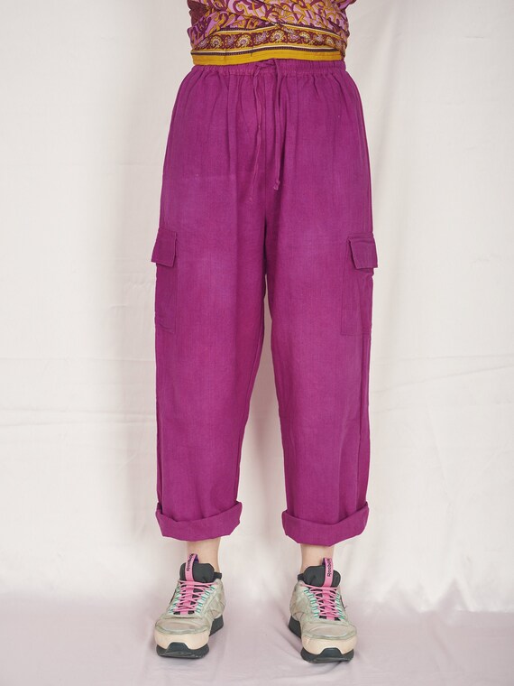 Vegetable-dyed Cargo Pants Women's 