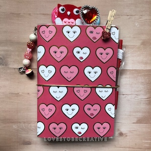 B6 Valentine Galentine TN Travelers Notebook Planner