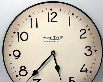 Rochester Wall Clock, Whisper Quiet, Comes in 8 sizes. Lifetime warranty