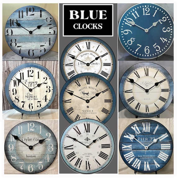 Different Clock Styles