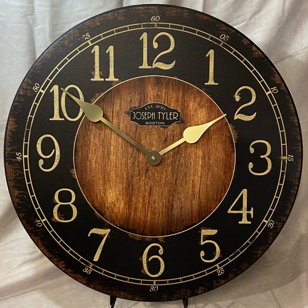 Rustic Wall Clock Etsy