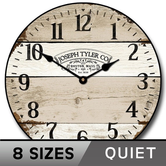 Vintage Barnwood Wall Clock Large Choose From 8 Australia - Large Wall Clocks Au Vintage Barnwood Wall Clock Large Choose From 8 Australia - Large Wall Clocks Au
