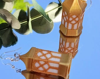 Laterne Ohrringe, LED, Schmuck, leuchtende, 4 Farben