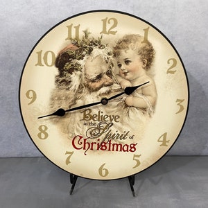 Spirit of Christmas Wall Clock