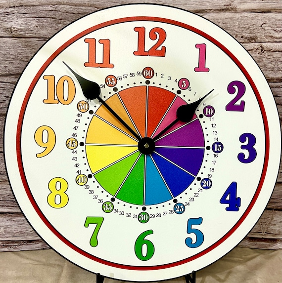 Reloj de Pared de Colores - 9