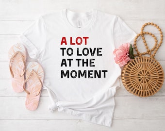 A Lot Going On T-Shirt, In My Era Shirt, Cute Graphic Tee, New Mama Shirt, Women's Graphic Tee, Trendy Graphic Shirt, Swiftie Era Shirt