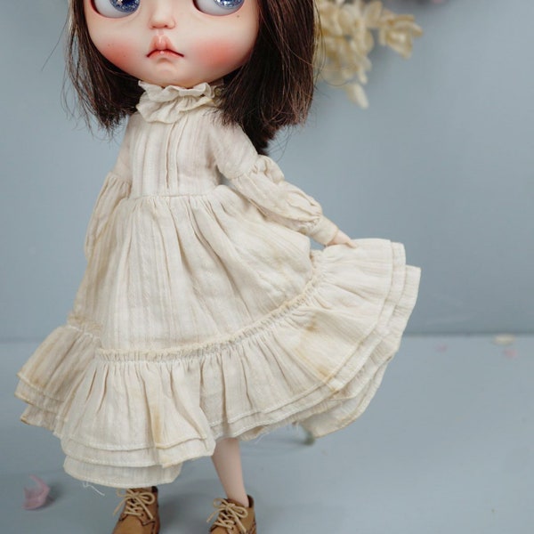 Herbatka, zestaw sukienek dla Blythe / Pullip / Azone pure neemo