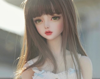 Peluca 54 Longitud media, para muñeca BJD SD17 SD Smart / MSD