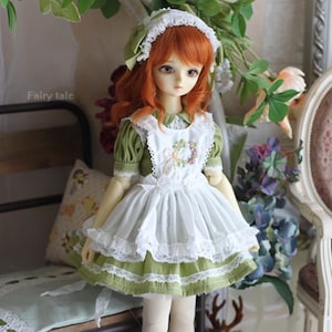 Sugar fruits, dress set for MSD / MDD BJD doll