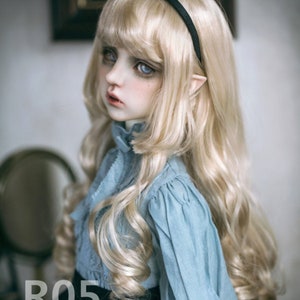 Soft Silk Milk Wig 61 Long waist length hair, for BJD SD17 SD Smart doll MSDYOSD Blythe