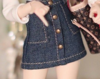 Denim Skirt for Blythe Obitsu 24 Azone pure neemo