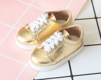 Zapatilla brillante para BJD msd / yosd, zapato deportivo de 6 colores